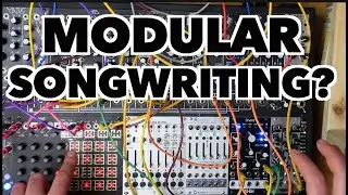 Modular / Eurorack Songwriting Using Make Noise Rene 2 and Tempi