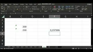 How to use RAND function on Excel