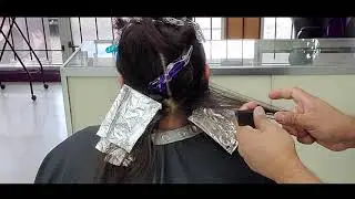 MECHAS COLOR CARAMELO (TECNICA BALAYAGE)