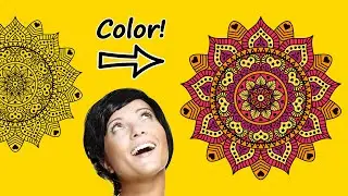 How To Color Mandalas In Inkscape | Easier Than You Think!