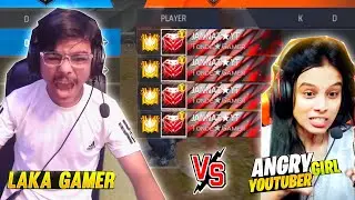 ANGRY GIRL YOUTUBER IN MY CS RANKED MATCH😱