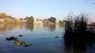 Grant line canal rock dam removal -Tracy California