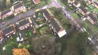 Dji Phantom with gopro flying over Newbold
