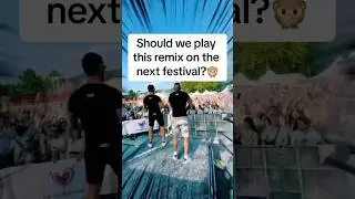 TURN BACK TIME ON A FESTIVAL?🥳🤯 #newmusic #remix #festival #edm #electronicmusic #party #dj #fypシ゚