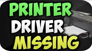 How to fix Printer Driver is unavailable on windows 10 ✅