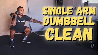 Movement Demo | Single Arm Dumbbell Squat Clean
