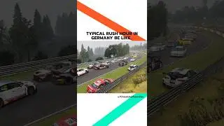 Rush hour in Germany be like...