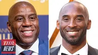 Magic Johnson Remembers Kobe Bryant in Most Heartfelt Way on 'Jimmy Kimmel Live! | THR News