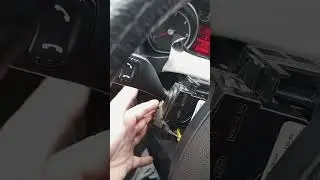 Снимаем переключатель поворотов форд Мондео 4