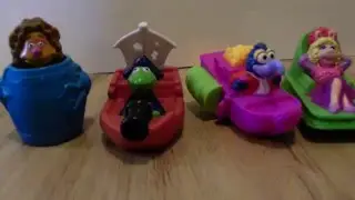 Mcdonalds Muppets  flashback Happy Meal toys 1995