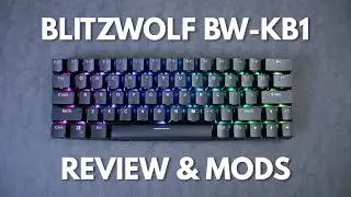 Best Budget Mech Under $50? | BlitzWolf BW-KB1 Review and Modding