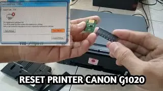 cara reset printer Canon g1020 lampu indikator kedip orange 8x