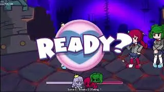 FNF เพลง KoopaKarnage Victoria And Natesha vs Kuninobu And Amy (Mysterious Castle of Evil)
