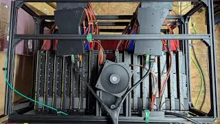 32/43 GPU Rig Build (Part 5) It's working how I want it to