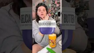 Apparently this body butter attracts SPIDERS? I’m sorry WHAT?😭🕷️