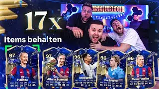 Ich habe 17x TOTYs GEZOGEN 😍 ALLE meine TOTYs im Pack Opening 😱 EA Fc 24