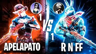 Apelapato 🇧🇷 VS RN FF🇳🇵 | 1 VS 1 With My inspiration 