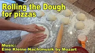 Pizza Making Time Lapse (with music Eine Kleine Nachtmusik)