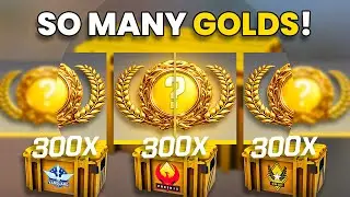 SO MANY GOLDS!! (Winter Offensive Case Opening)