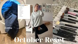 FALL RESET // deep cleaning, making fresh goals, workout