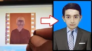 How to Scan / Convert Photo Negative Into Digital Photo In Photoshop