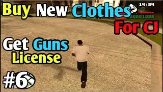 BUY NEW CLOTHES FOR CJ |gta san andreas gameplay in hindi  |mission 6 | #6.