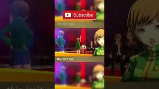 Who does Chie think she’s fooling with that one 