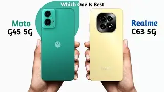 Moto G45 vs Realme C63 5G