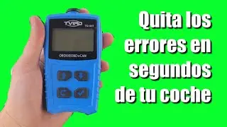 COMO QUITAR ERRORES EN EL COCHE CON TU odbII RAPIDISIMO Y FACIL