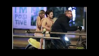 'Avengers' Star Sebastian Stan Bares All For Naked Scooter Ride