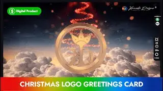 🎄 4K Christmas / New Year Logo Intro - Greetings Card 🎉