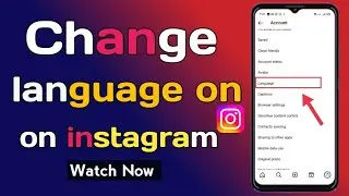 How to Change Language on Instagram - iPhone & Android