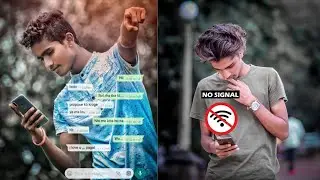 Whatsapp Chat Photo editing tutorial Instagram viral photo editing tutorial step by step