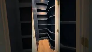 Entry Coat Closet Transformed Into Library