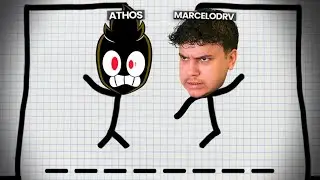 MARCELODRV e ATHOS no JOGO DA FORCA IMPOSSÍVEL!!