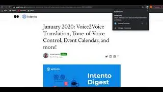 How to use Intento Translator Extension for Chrome