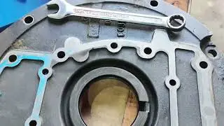 Замена колокола с плитой маховика на ДФ 244 G2