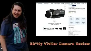 Vivitar 4k Camcorder Review!