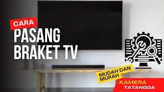 Cara pasang braket tv