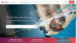 webhistory of udemy.com