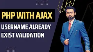Username Already Exist Validation with PHP AJAX in Urdu / Hindi