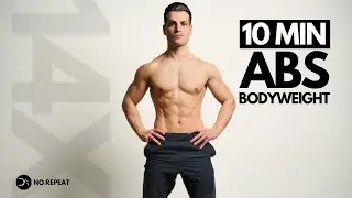 10 min Bodyweight ABS workout | No Repeat | No equipment