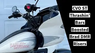 Bars and Risers for the CVO ST and a test ride to St Pete Bike Fest