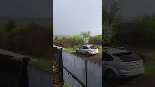 Весенний дождь.