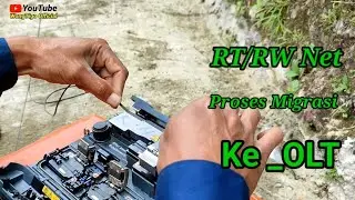 TARIK KABEL FO!! PROSES MIGRASI TR-RW NET Ke OLT// Part-1 @Wongtigo Official