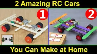 2 Amazing RC Cars । Homemade RC Car