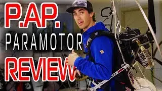 PAP Tinox Paramotor REVIEW and MUST SEE Rolling Trike Gear!  (in 4K)