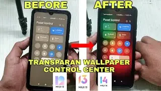 Change control center from gray to transparent on Xiaomi, works on all MIUI
