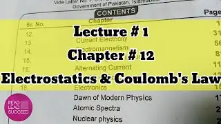 Electrostatics & Coulomb's Law