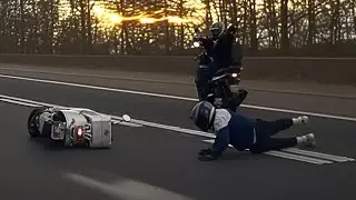 ORIGINAL Dramatic Biker Crash 2024